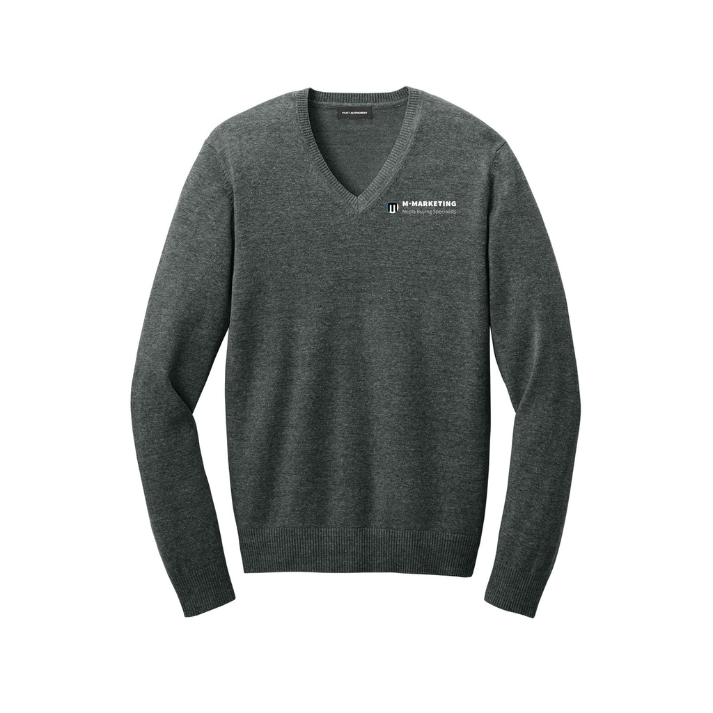 M Marketing Consultants - Port Authority® Easy Care V-Neck Sweater
