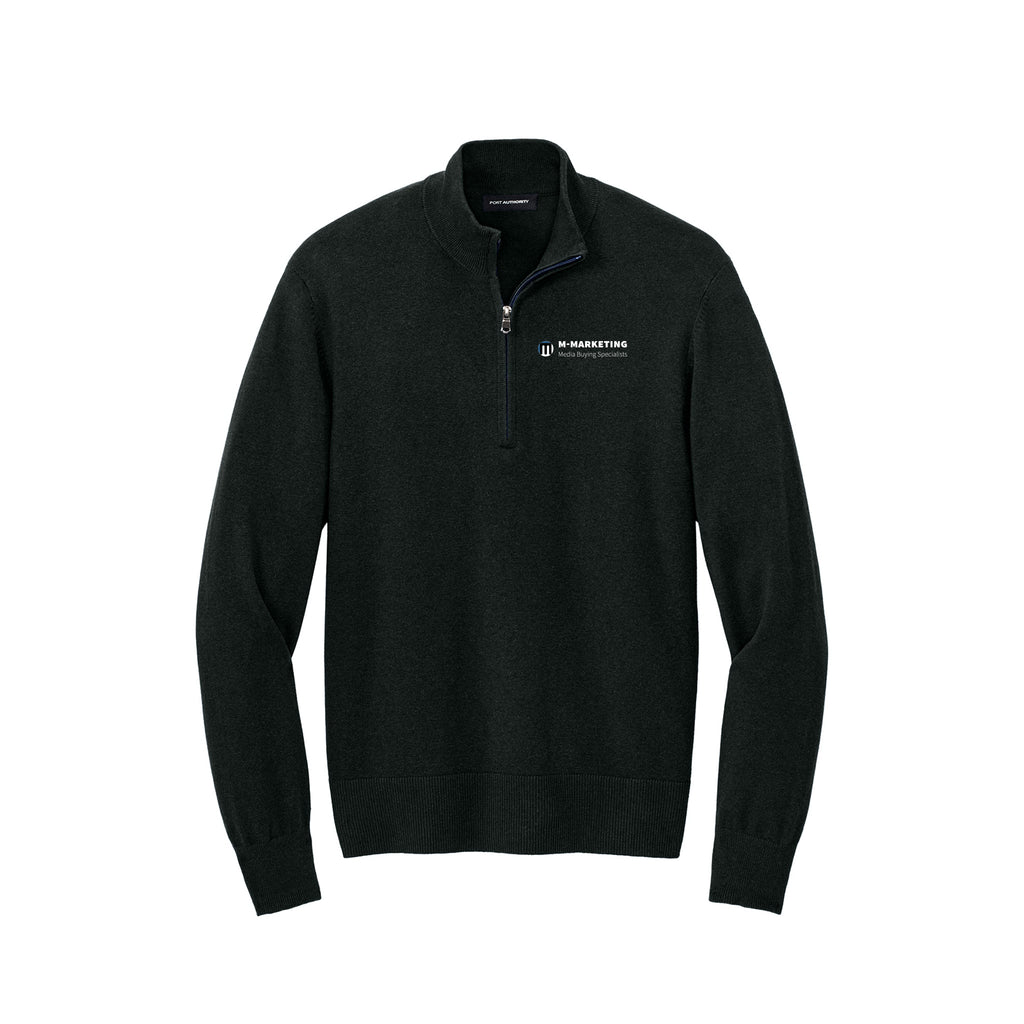 M Marketing Consultants - Port Authority® Easy Care 1/4-Zip Sweater