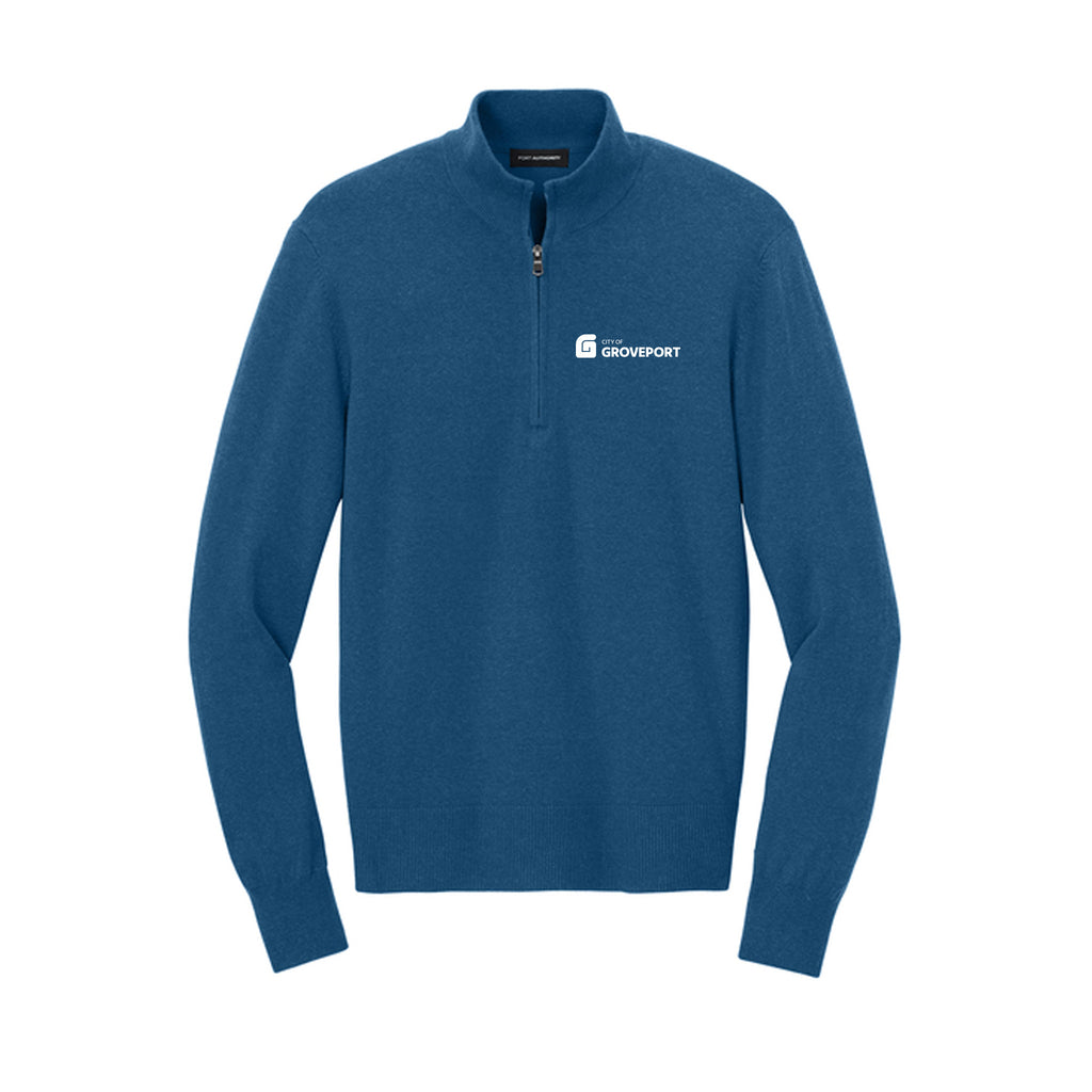 City of Groveport - Port Authority® Easy Care 1/4-Zip Sweater