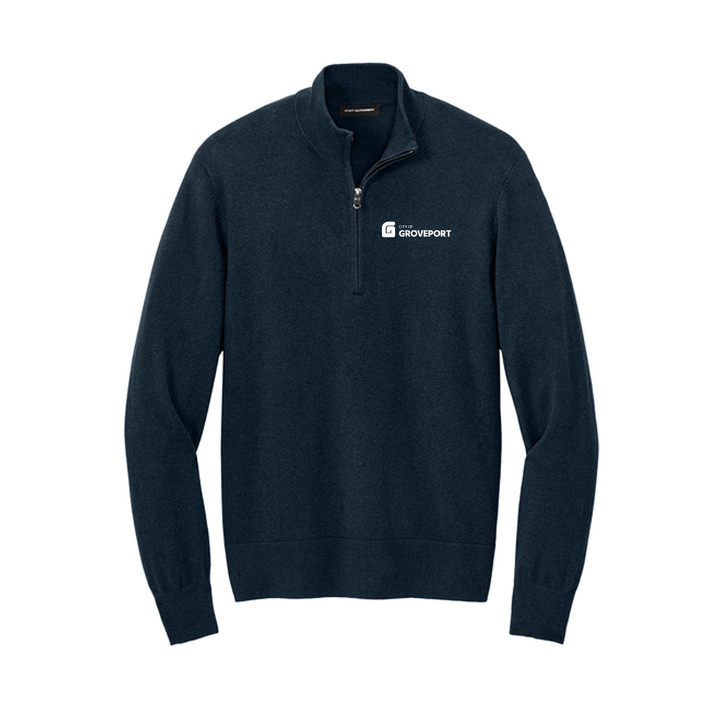 City of Groveport - Port Authority® Easy Care 1/4-Zip Sweater