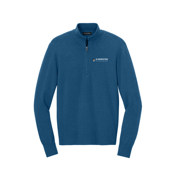 M Marketing Consultants - Port Authority® Easy Care 1/4-Zip Sweater