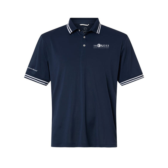 Cross Wealth Management - Swannies Golf Men's Thatcher Tipped Polo
