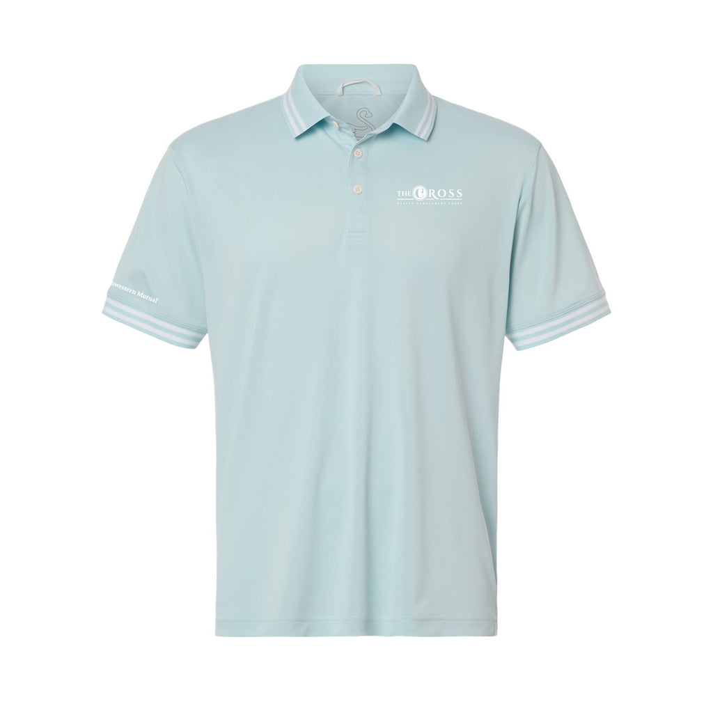 Cross Wealth Management - Swannies Golf Men's Thatcher Tipped Polo