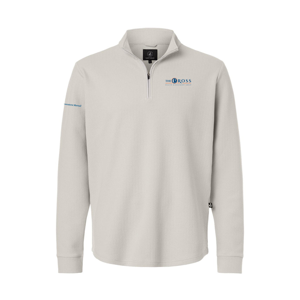 Cross Wealth Management - Swannies Golf Men's Luke Quarter-Zip Pullover