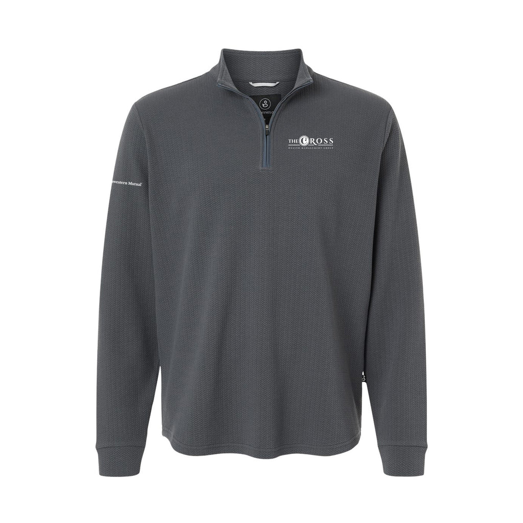 Cross Wealth Management - Swannies Golf Men's Luke Quarter-Zip Pullover