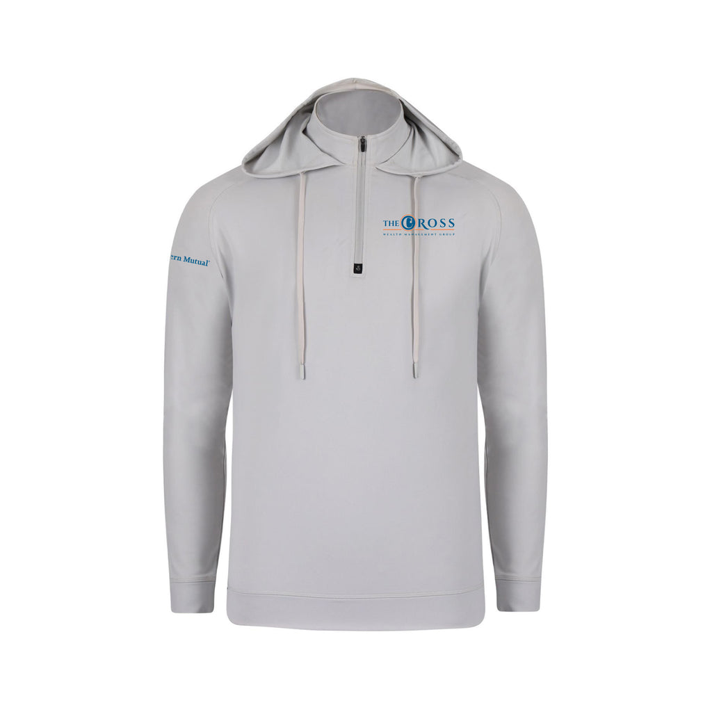 Cross Wealth Management - Swannies Golf Unisex Vandyke Quarter-Zip Hooded Sweatshirt