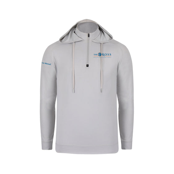 Cross Wealth Management - Swannies Golf Unisex Vandyke Quarter-Zip Hooded Sweatshirt