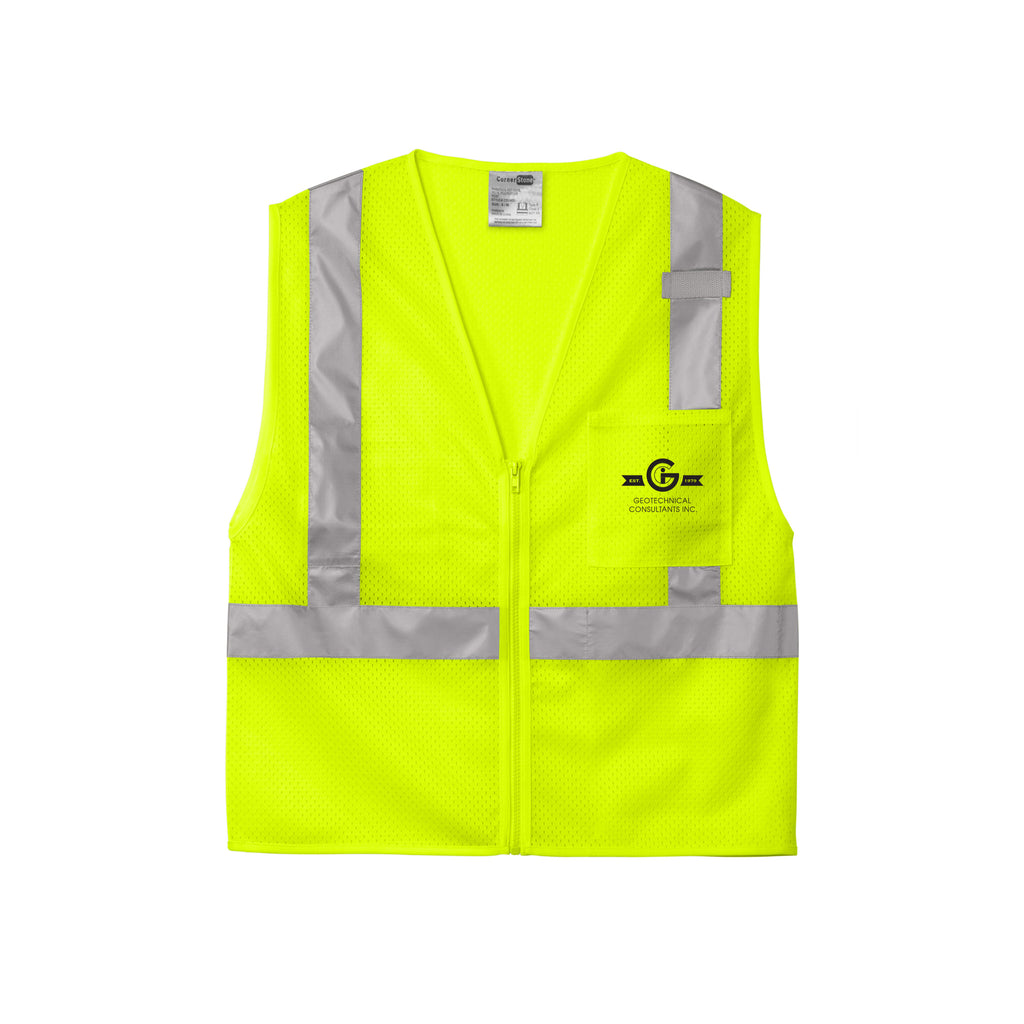 GCI - CornerStone® ANSI 107 Class 2 Mesh Zippered Vest