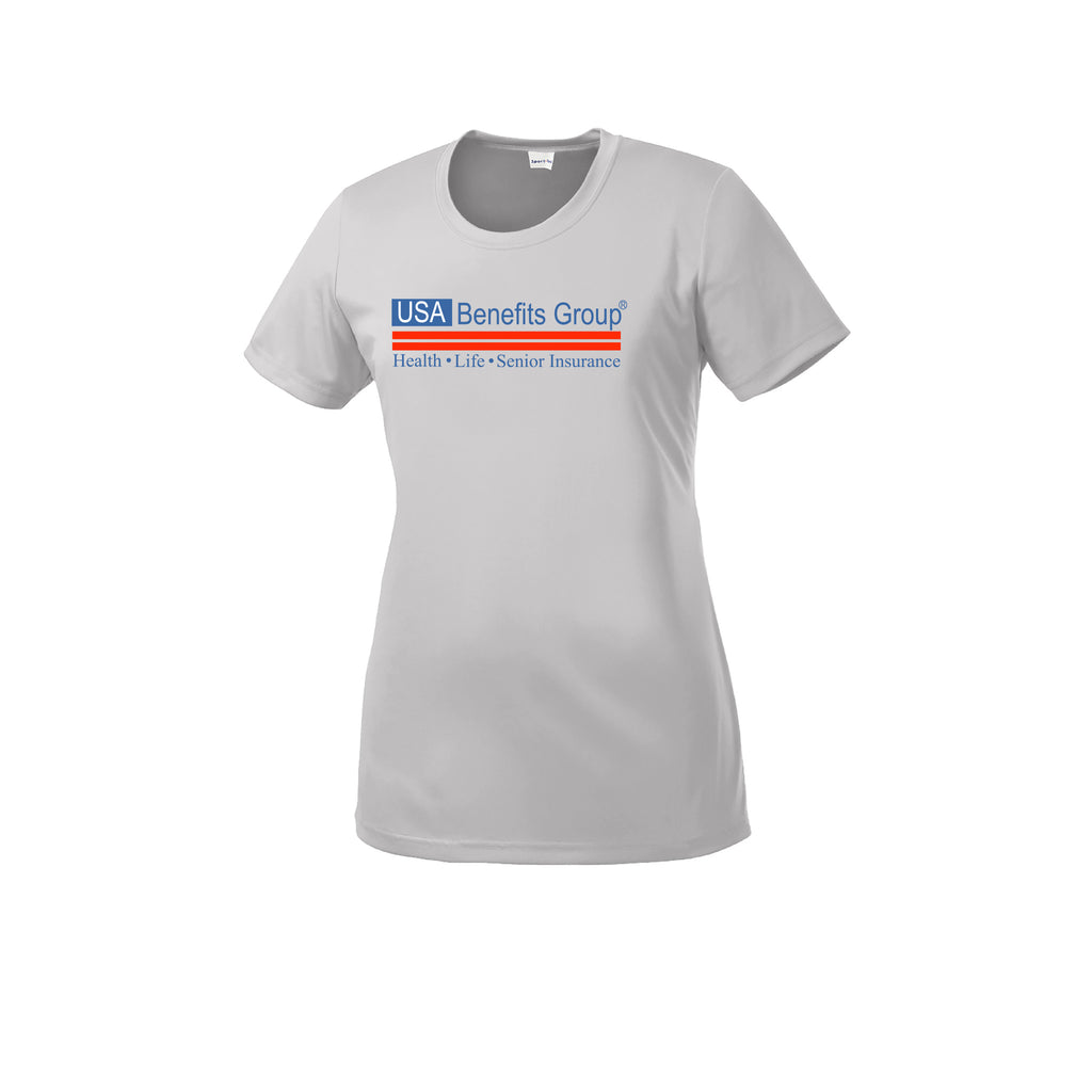 USA Benefits Group - Sport-Tek® Ladies PosiCharge® Competitor™ Tee