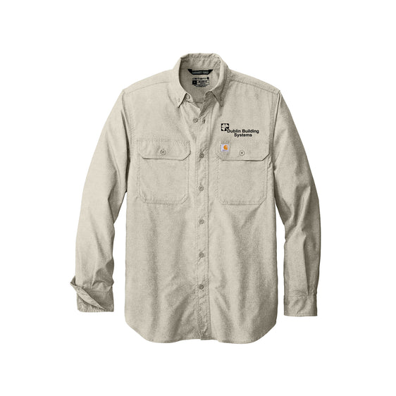 Dublin Building Systems - Carhartt Force® Solid Long Sleeve Shirt