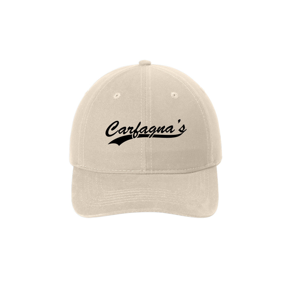 Carfagnas Food Production Team - Culinary - Port & Co™ Brushed Twill Low Profile Cap