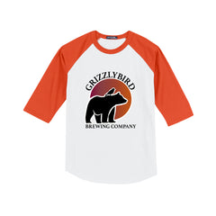 GrizzlyBird Brewing Company - Sun Logo - Sport-Tek® Colorblock Raglan Jersey
