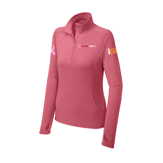 Toyota Direct - Sport-Tek® Women's Sport-Wick® Stretch 1/4-Zip Pullover