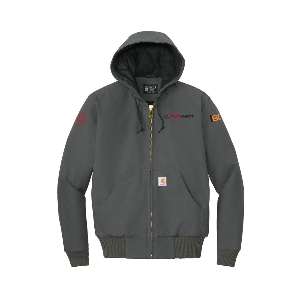 Toyota Direct - Carhartt® Quilted-Flannel-Lined Duck Active Jac