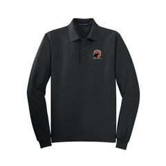 GrizzlyBird Brewing Company - Sun Logo - Port Authority® Tall Silk Touch™ Long Sleeve Polo