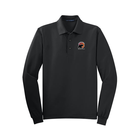 GrizzlyBird Brewing Company - Sun Logo - Port Authority® Tall Silk Touch™ Long Sleeve Polo