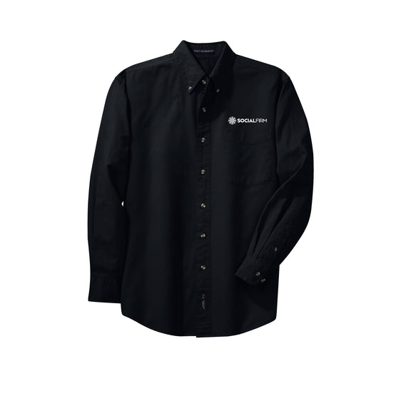Social Firm - Port Authority® Tall Long Sleeve Twill Shirt