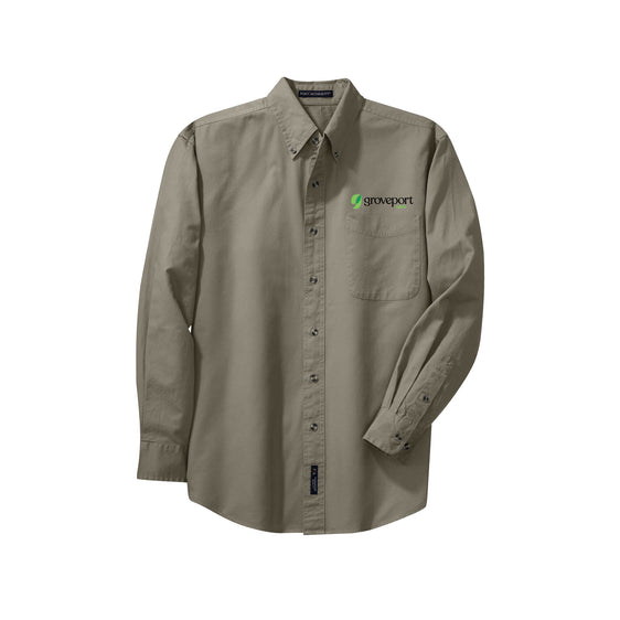Groveport B&Z - Port Authority® Tall Long Sleeve Twill Shirt