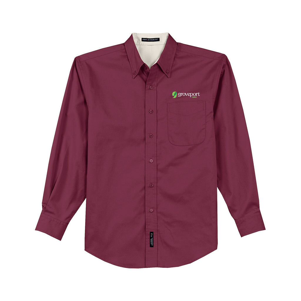 Groveport B&Z - Port Authority® Tall Long Sleeve Easy Care Shirt