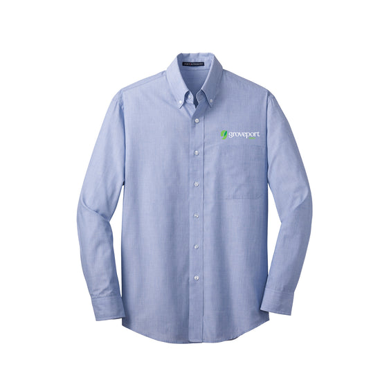 Groveport B&Z - Port Authority® Tall Crosshatch Easy Care Shirt
