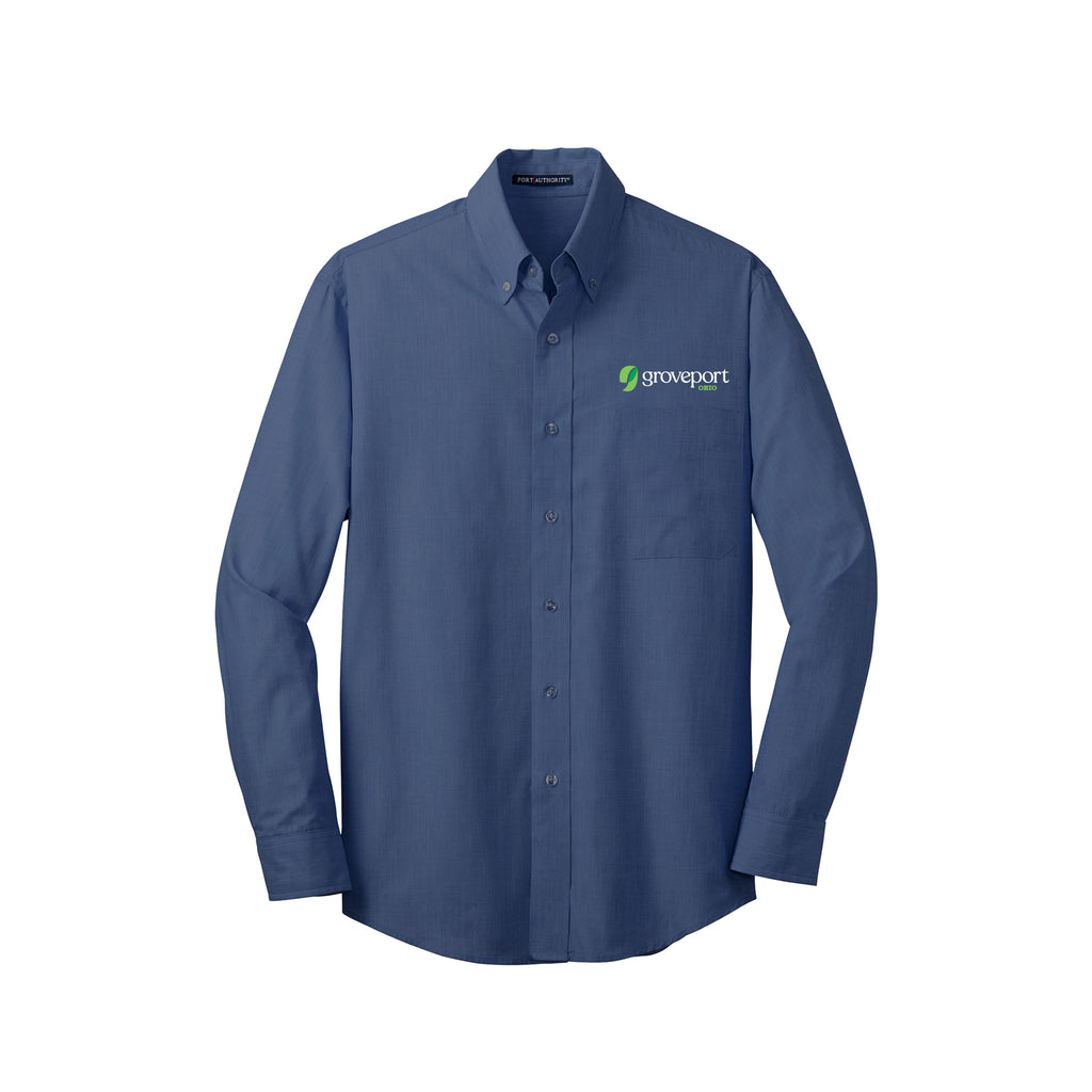 Groveport B&Z - Port Authority® Tall Crosshatch Easy Care Shirt
