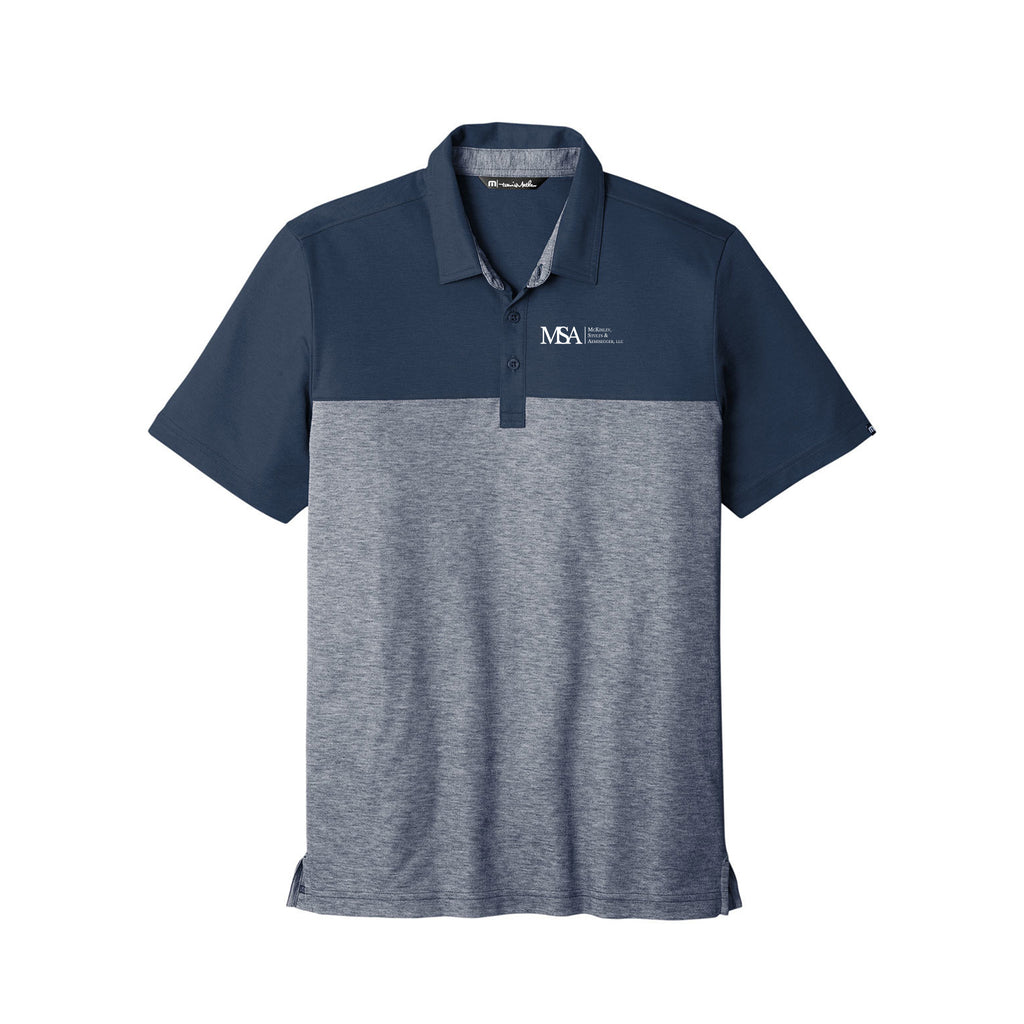 MSA Law Firm - TravisMathew Oceanside Blocked Polo