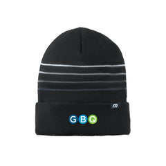 GBQ - TravisMathew Striped Cuffed Beanie