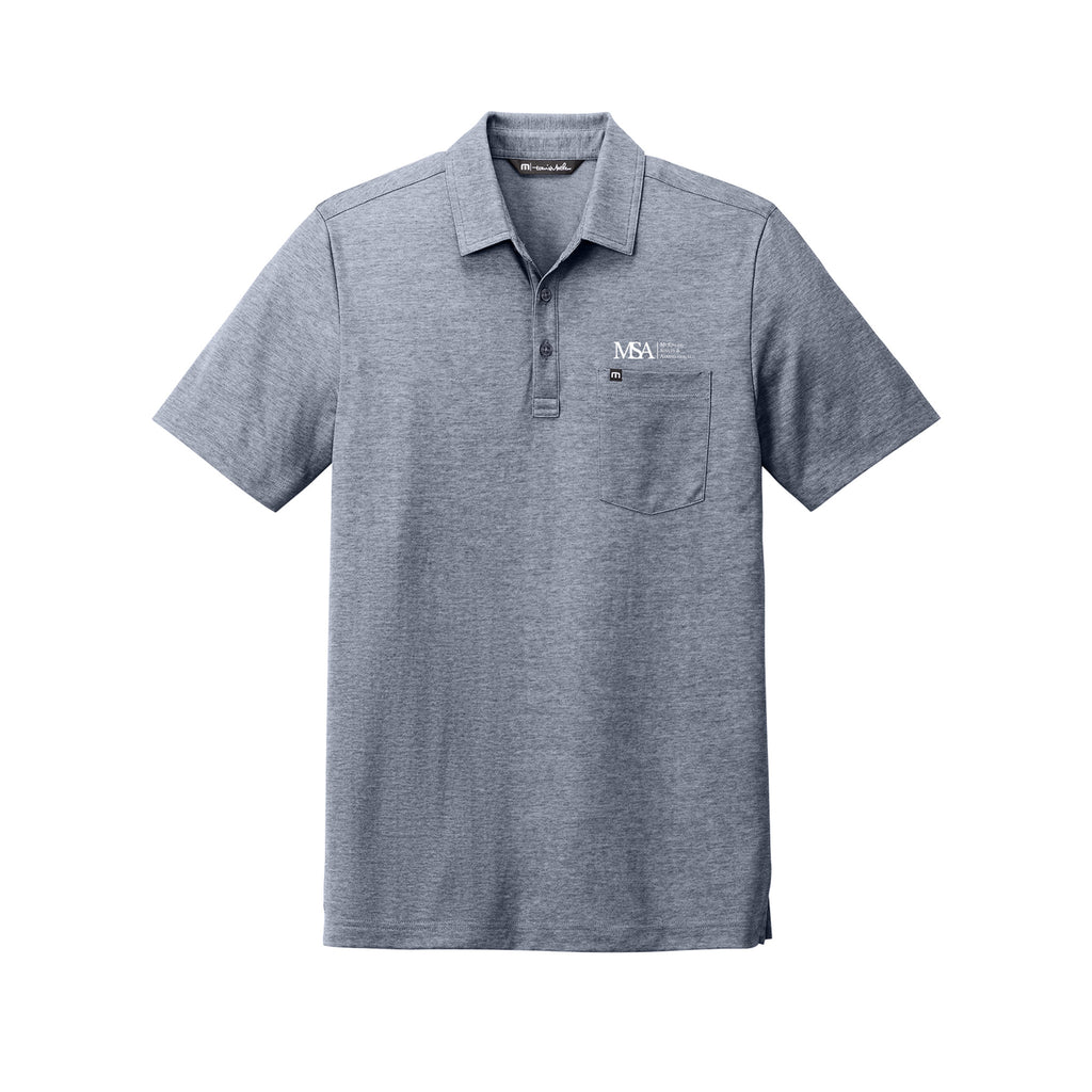 MSA Law Firm - TravisMathew Oceanside Heather Pocket Polo