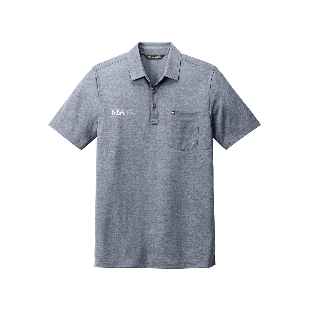 MSA Law Firm - TravisMathew Oceanside Heather Pocket Polo