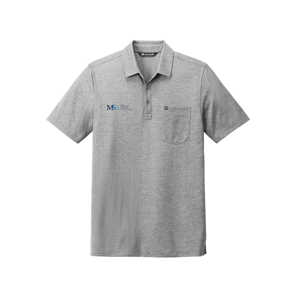 MSA Law Firm - TravisMathew Oceanside Heather Pocket Polo