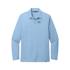 GBQ - TravisMathew Oceanside Heather Long Sleeve Polo