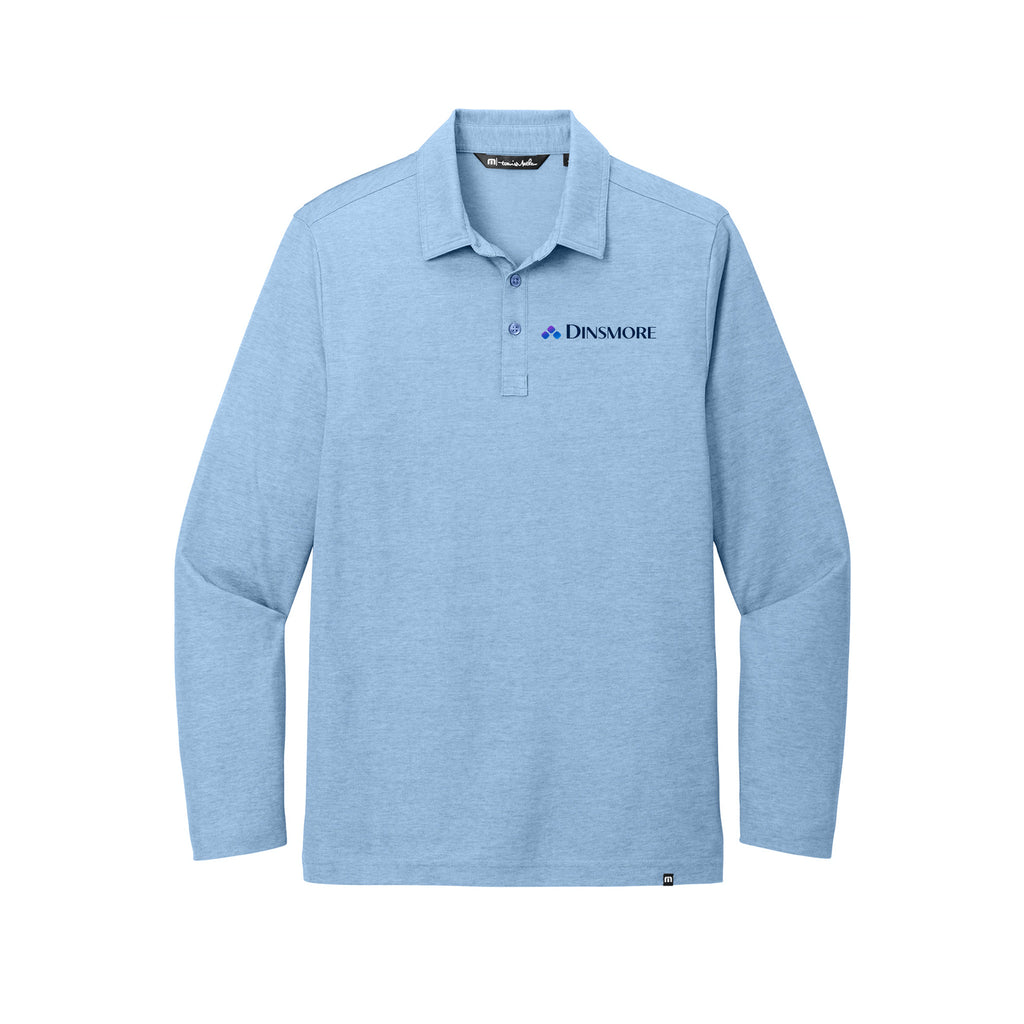 Dinsmore - TravisMathew Oceanside Heather Long Sleeve Polo