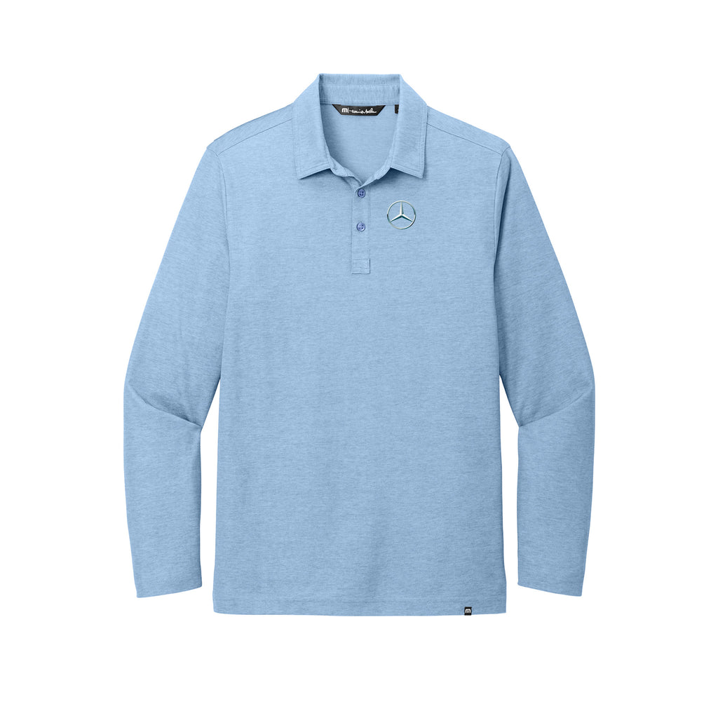 Tom Masano Mercedes-Benz - TravisMathew Oceanside Heather Long Sleeve Polo