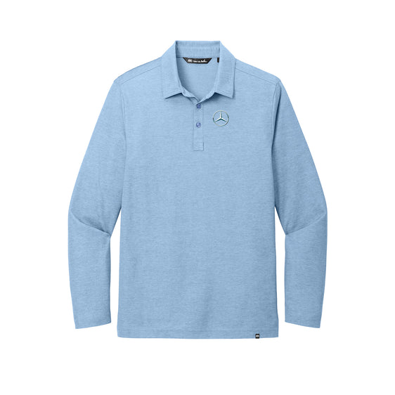 Tom Masano Mercedes-Benz - TravisMathew Oceanside Heather Long Sleeve Polo