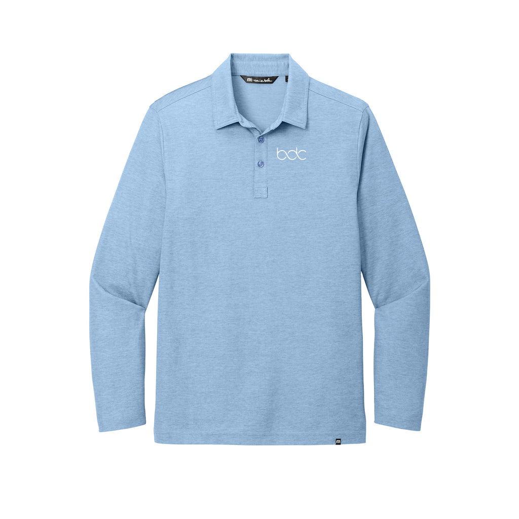 BDC - TravisMathew Oceanside Heather Long Sleeve Polo