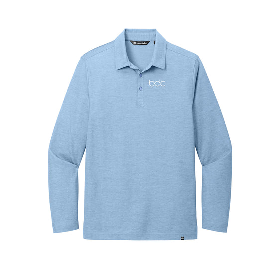 BDC - TravisMathew Oceanside Heather Long Sleeve Polo