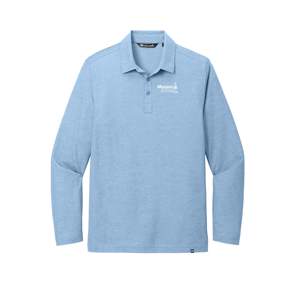 Masano Auto Park - TravisMathew Oceanside Heather Long Sleeve Polo