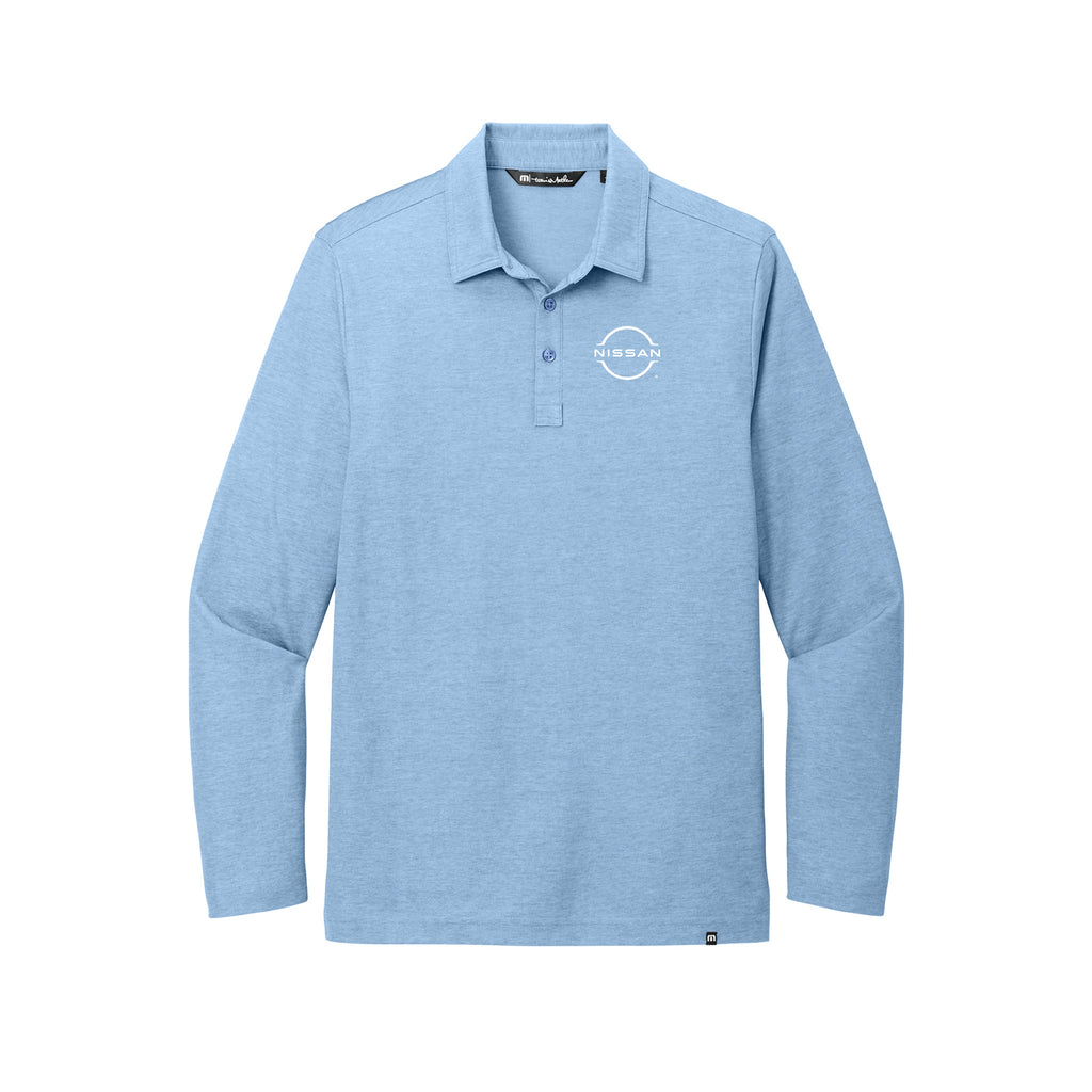 Conyer Nissan - TravisMathew Oceanside Heather Long Sleeve Polo