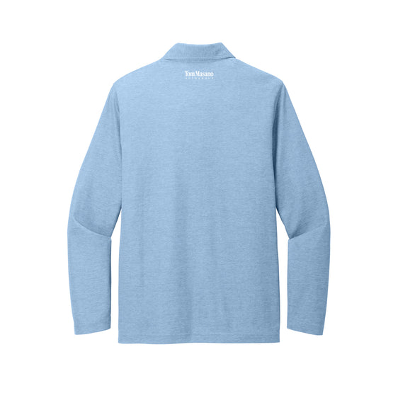 BDC - TravisMathew Oceanside Heather Long Sleeve Polo