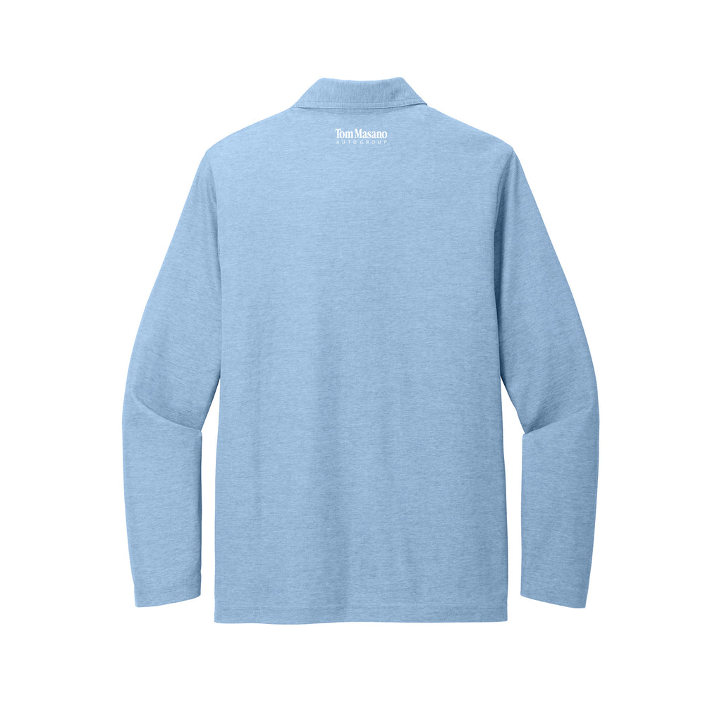 Tom Masano Ford - TravisMathew Oceanside Heather Long Sleeve Polo