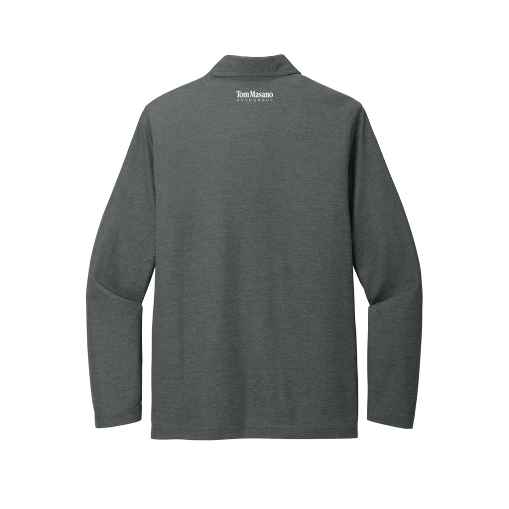BDC - TravisMathew Oceanside Heather Long Sleeve Polo