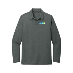 GBQ - TravisMathew Oceanside Heather Long Sleeve Polo