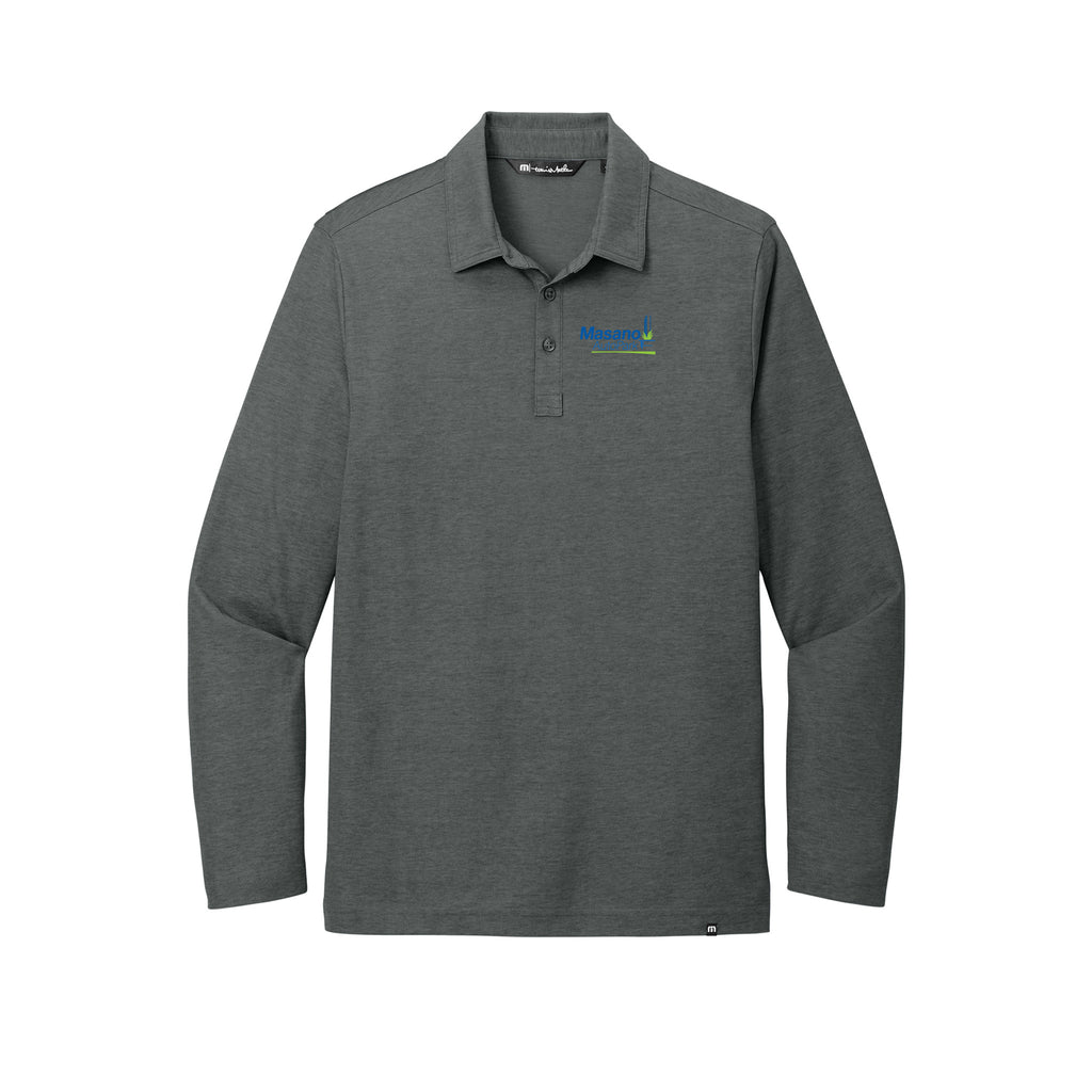Masano Auto Park - TravisMathew Oceanside Heather Long Sleeve Polo