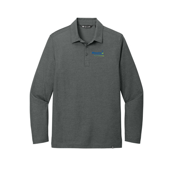 Masano Auto Park - TravisMathew Oceanside Heather Long Sleeve Polo