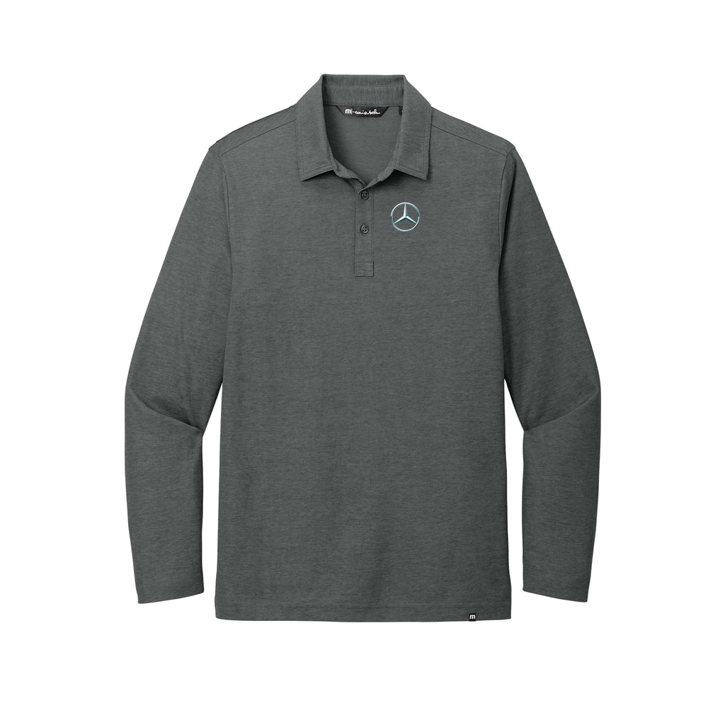 Tom Masano Mercedes-Benz - TravisMathew Oceanside Heather Long Sleeve Polo