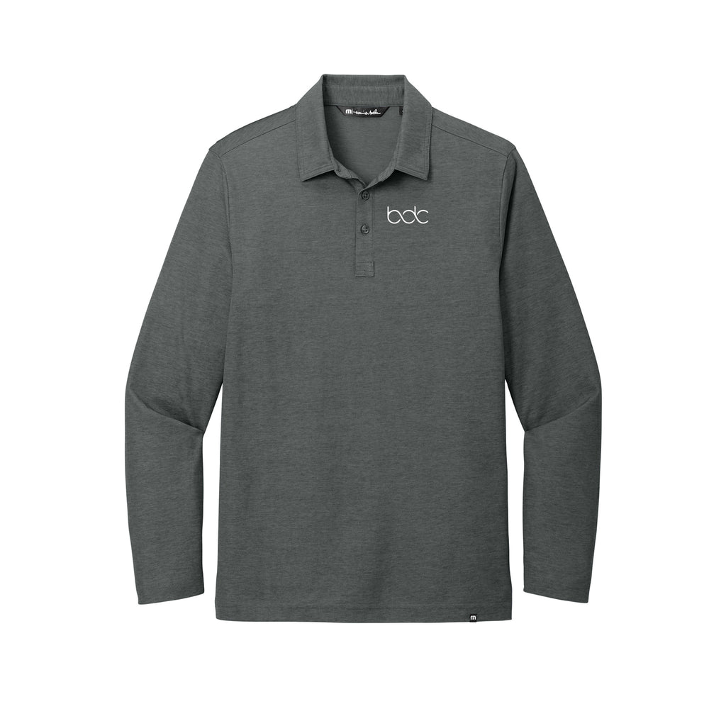 BDC - TravisMathew Oceanside Heather Long Sleeve Polo