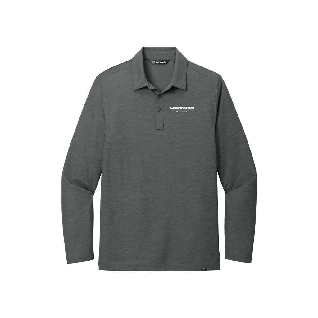 Germain Hyundai - TravisMathew Oceanside Heather Long Sleeve Polo
