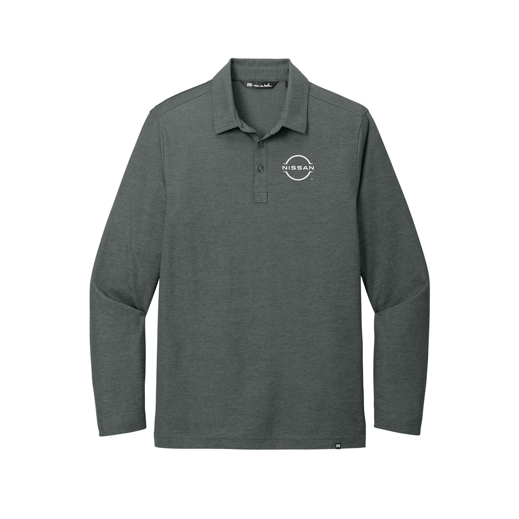 Conyer Nissan - TravisMathew Oceanside Heather Long Sleeve Polo