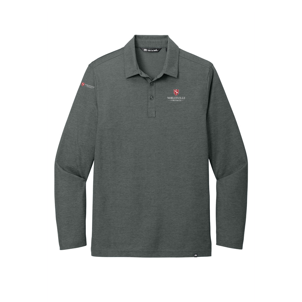 Noblesville Imports - TravisMathew Oceanside Heather Long Sleeve Polo
