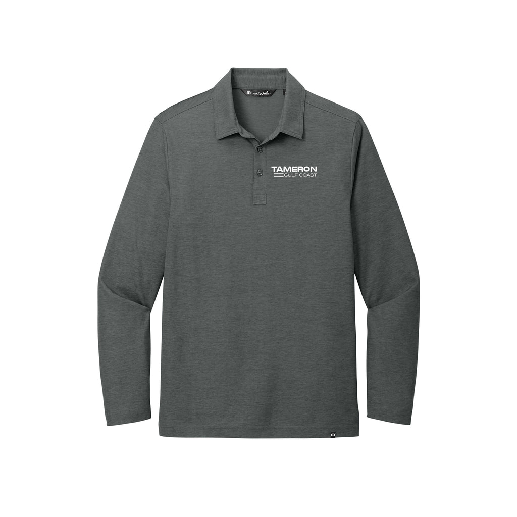 Tameron Subaru - TravisMathew Oceanside Heather Long Sleeve Polo